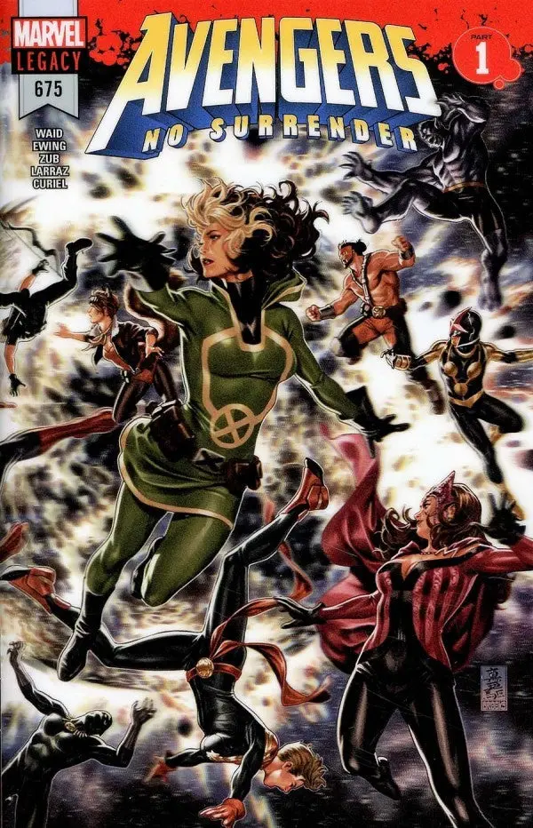 Avengers No Surrender #1 (Legacy #675) Lenticular Cover Nm 1