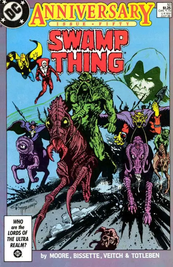 The Saga Of The Swamp Thing (Vol 1) #50 Vf 1