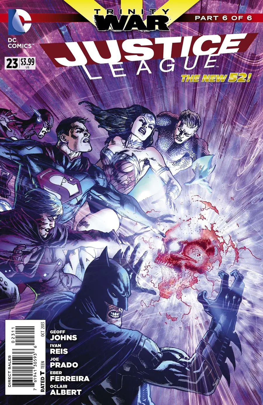 Justice League (Vol 2) #23 Nm 1