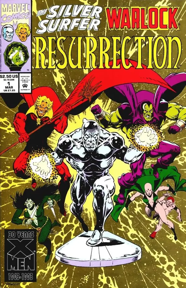 Silver Surfer/Warlock: Resurrection (Vol 1) #1 Nm 1