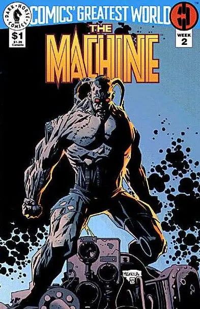 Comics' Greatest World: Steel Harbor (Vol 1) #2 The Machine Vf 1