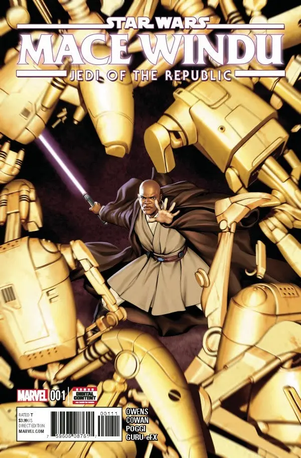 Star Wars: Jedi Of The Republic - Mace Windu (Vol 1) #1 Nm 1