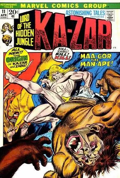 Astonishing Tales (Vol 1) #11 Vf 1