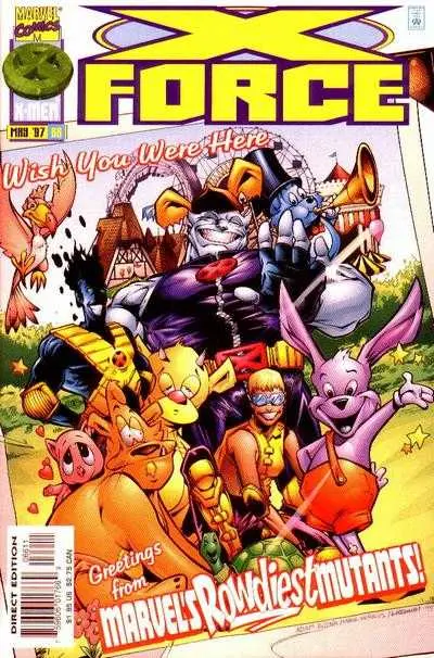 X-Force (Vol 1) #66 Vf 1