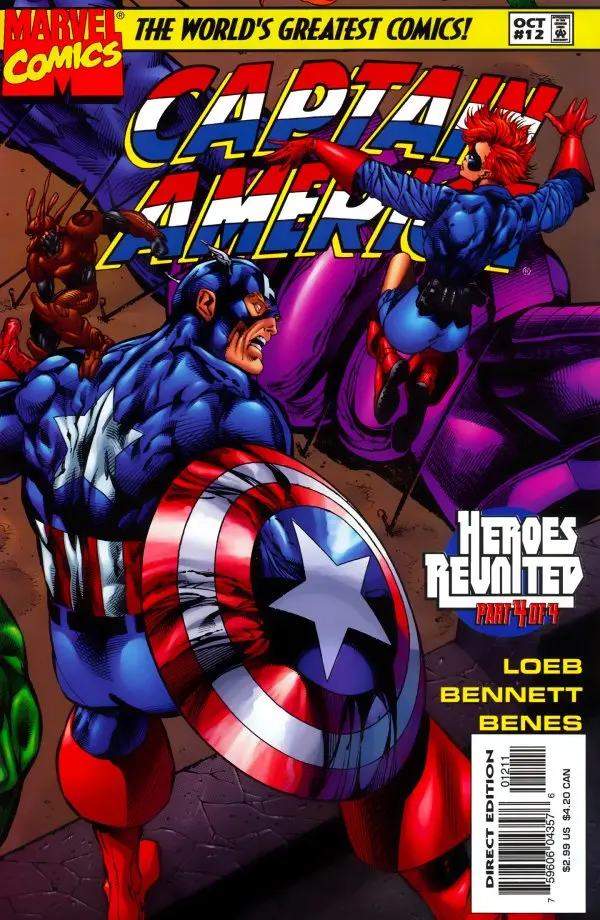 Captain America (Vol 2) #12 Vf 1