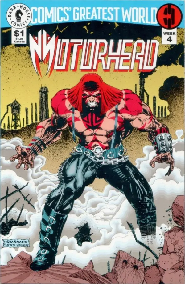Comics' Greatest World: Steel Harbor #4 Motorhead Nm 1