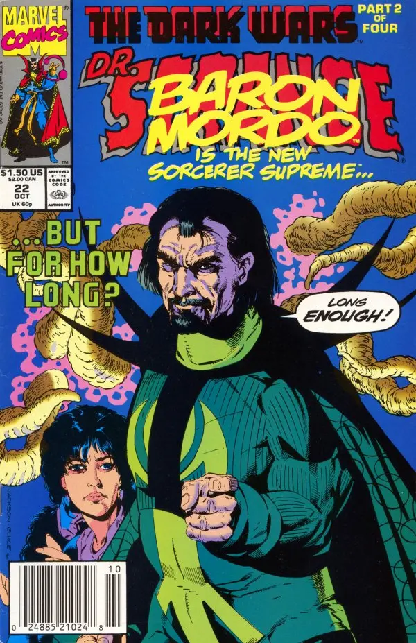 Doctor Strange, Sorcerer Supreme (Vol 1) #22 Nm 1