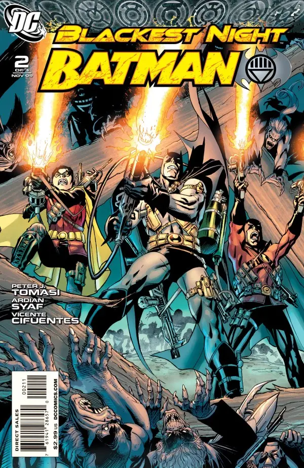 Blackest Night: Batman (Vol 1) #2 (Of 3) Vf 1