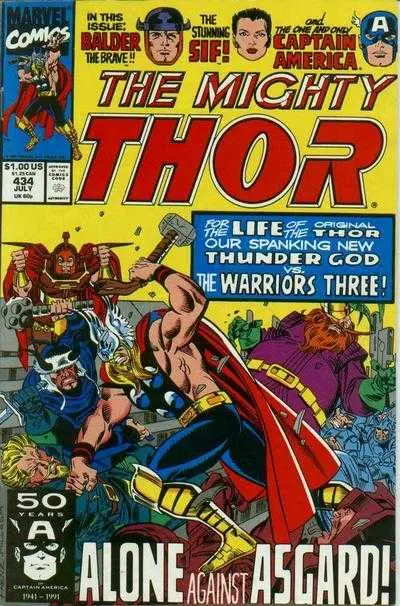 Thor (Vol 1) #434 Fn/Vf 1