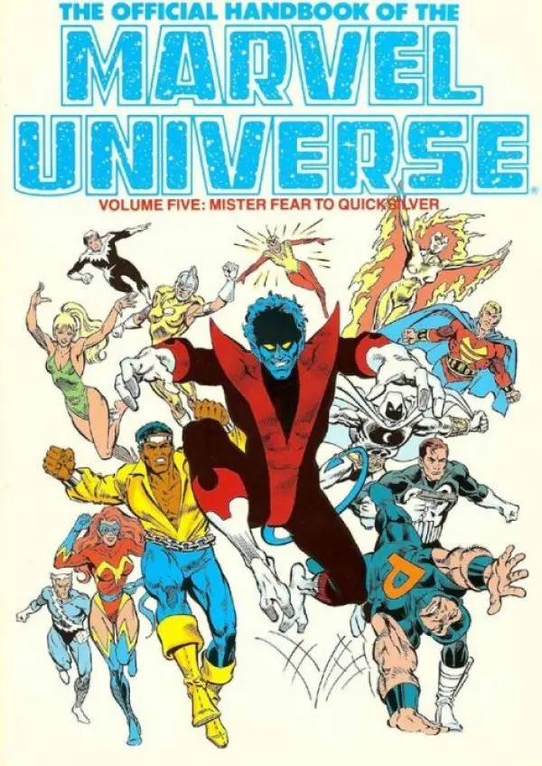 The Official Handbook Of The Marvel Universe - Deluxe Edition Vol 5: Mister Fear To Quicksilver Tp 1