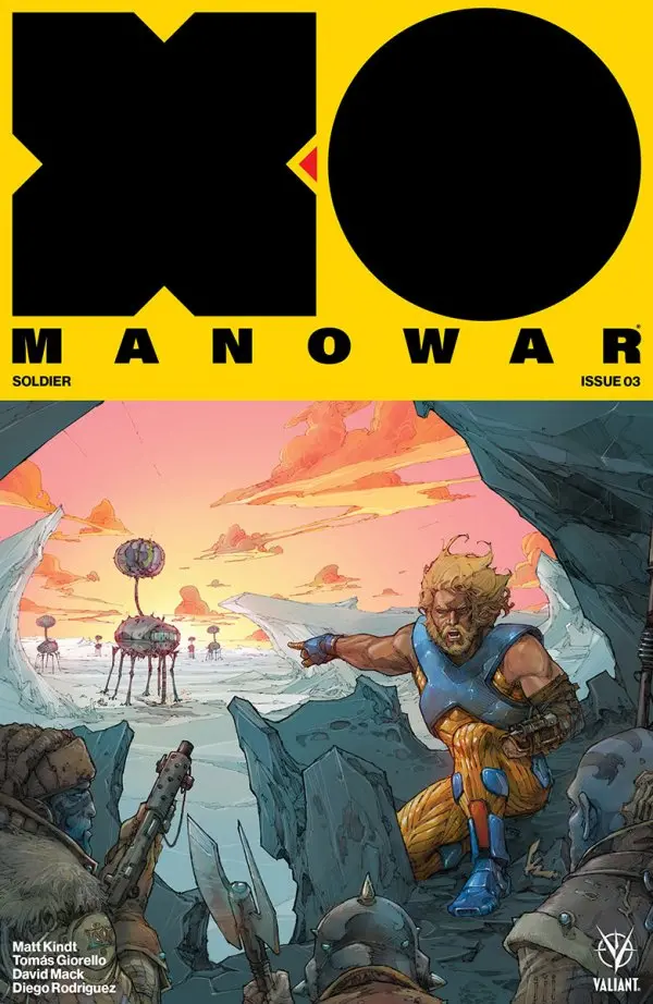 X-O Manowar (Vol 4) #3 Cover B Rocafort Nm 1