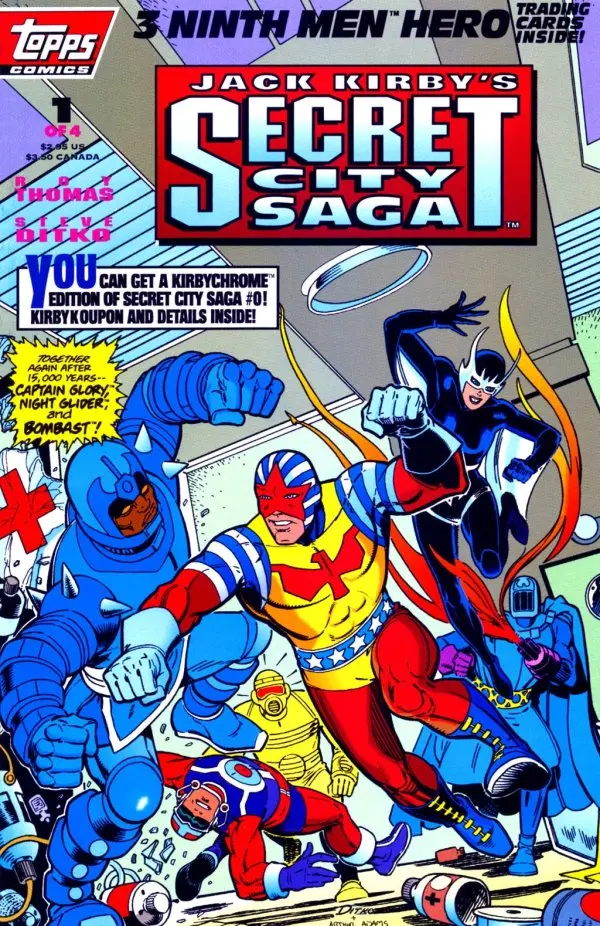 Secret City Saga (Vol 1) #1 (Of 4) Vf 1