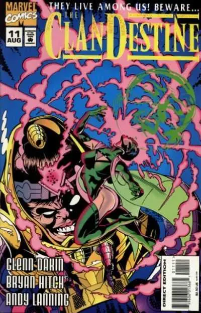 The Clandestine (Vol 1) #11 Vf 1