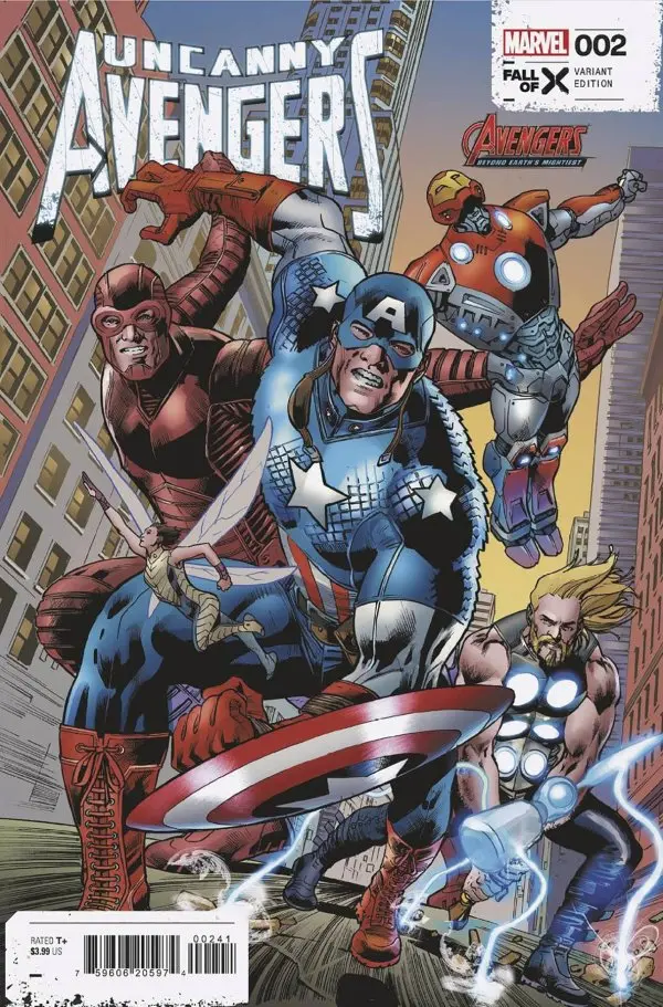Uncanny Avengers (Vol 4) #2 Hitch Avengers 60Th Variant Nm 1