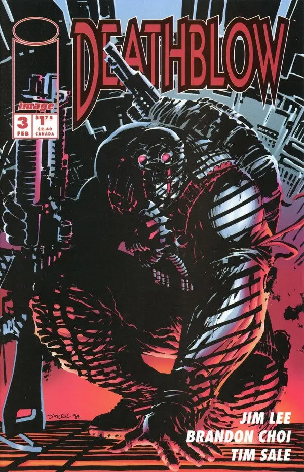 Deathblow (Vol 1) #3 Vf 1