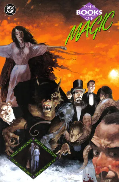 The Books Of Magic (Vol 1) #1-4 Complete Set Vf 2