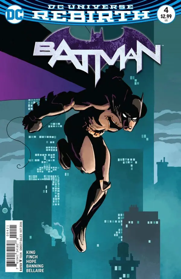 Batman Rebirth #4 Variant Edition Nm 1
