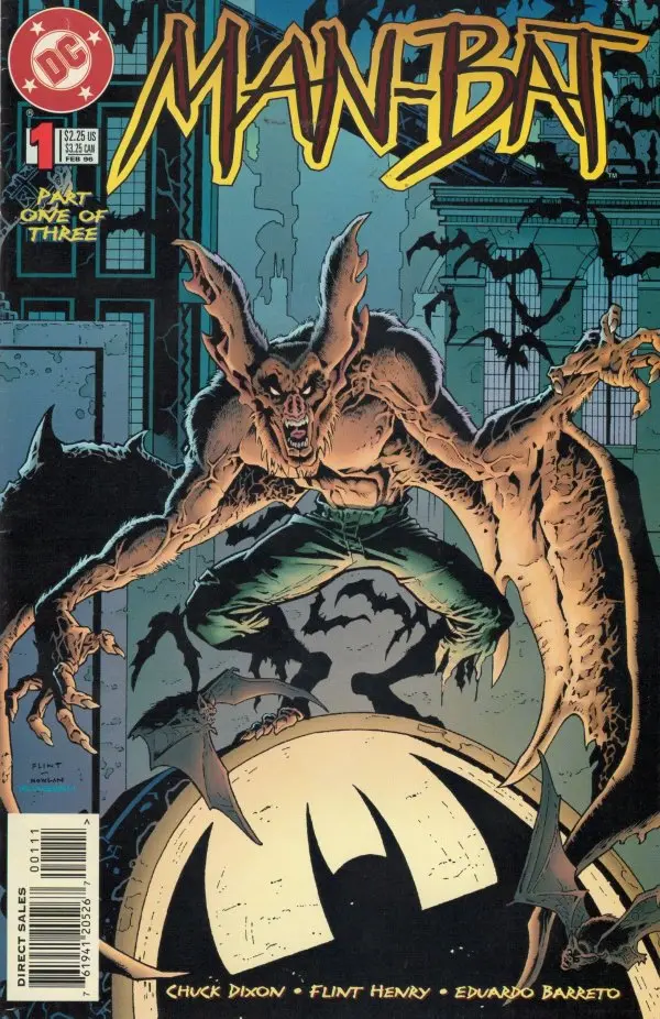 Man-Bat (Vol 2) #1 Vf 1