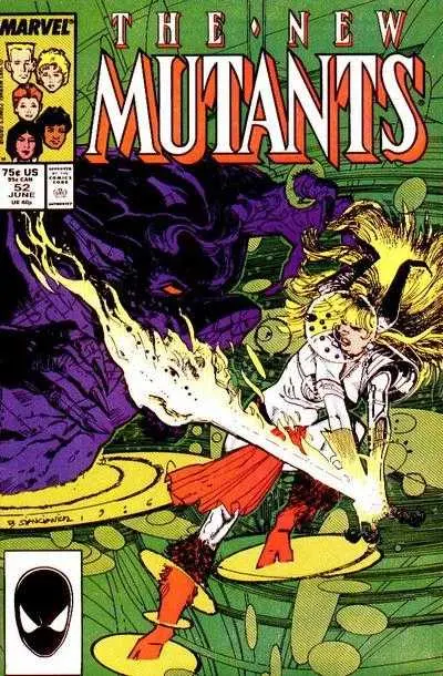 New Mutants (Vol 1) #52 Vf 1