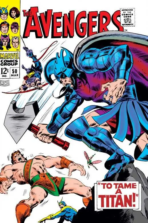 The Avengers (Vol 1) #50 G/Vg 1