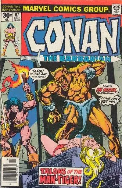 Conan The Barbarian (Vol 1) #67 Vf 1