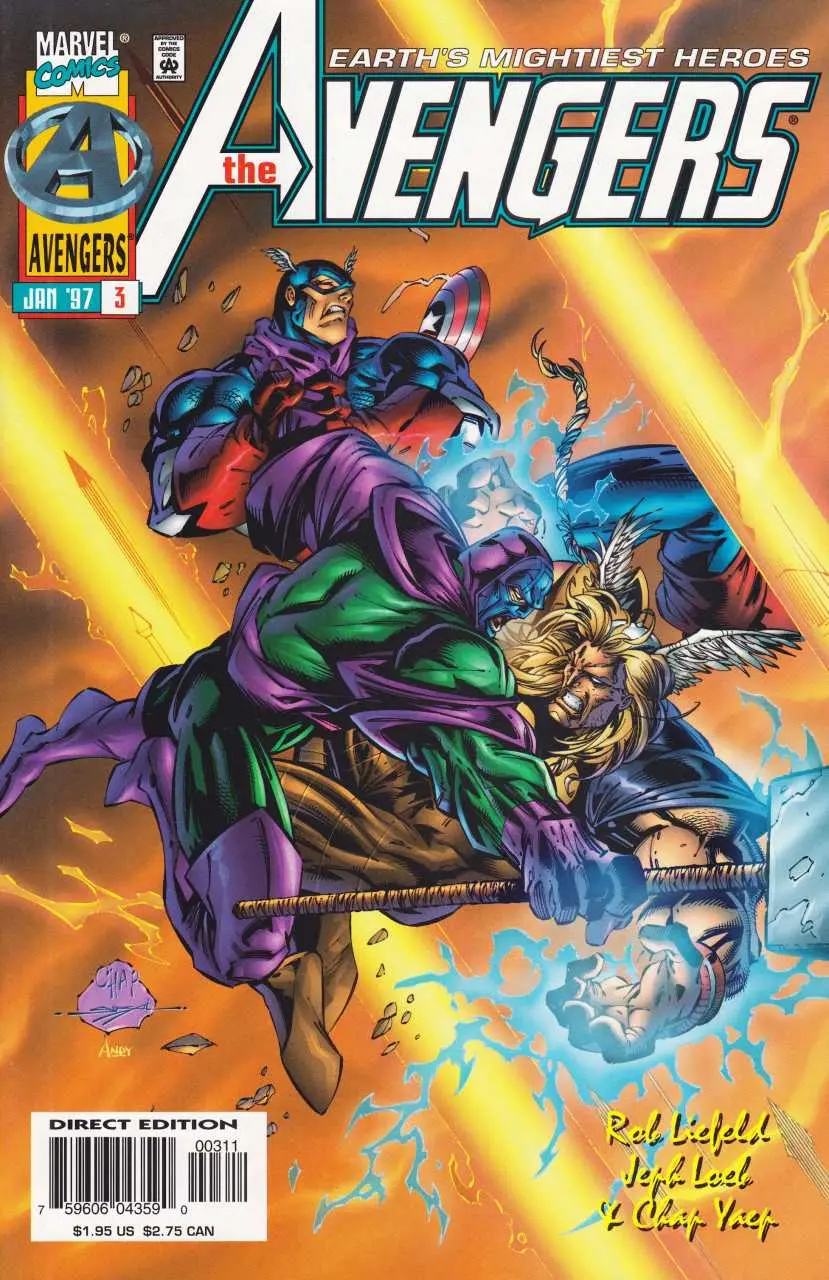 The Avengers (Vol 2) #3 Vf 1