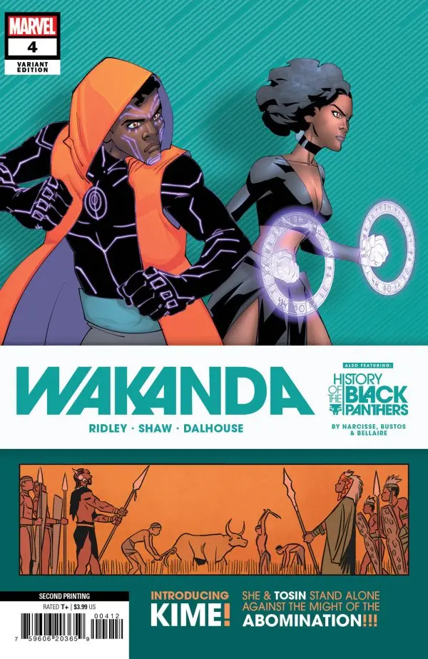 Wakanda (Vol 1) #4 2Nd Printing Vf 1