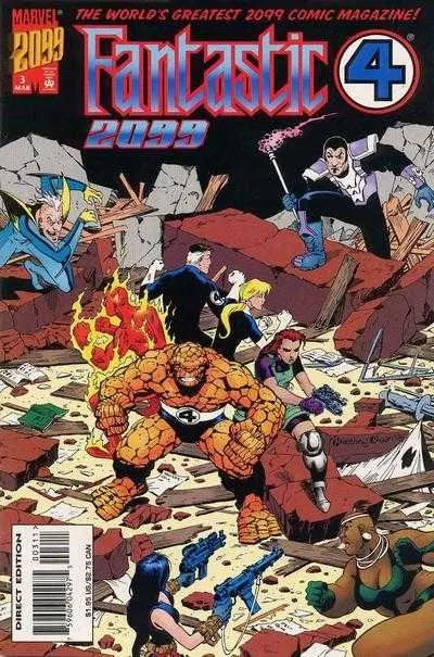 Fantastic Four 2099 (Vol 1) #3 Nm 1