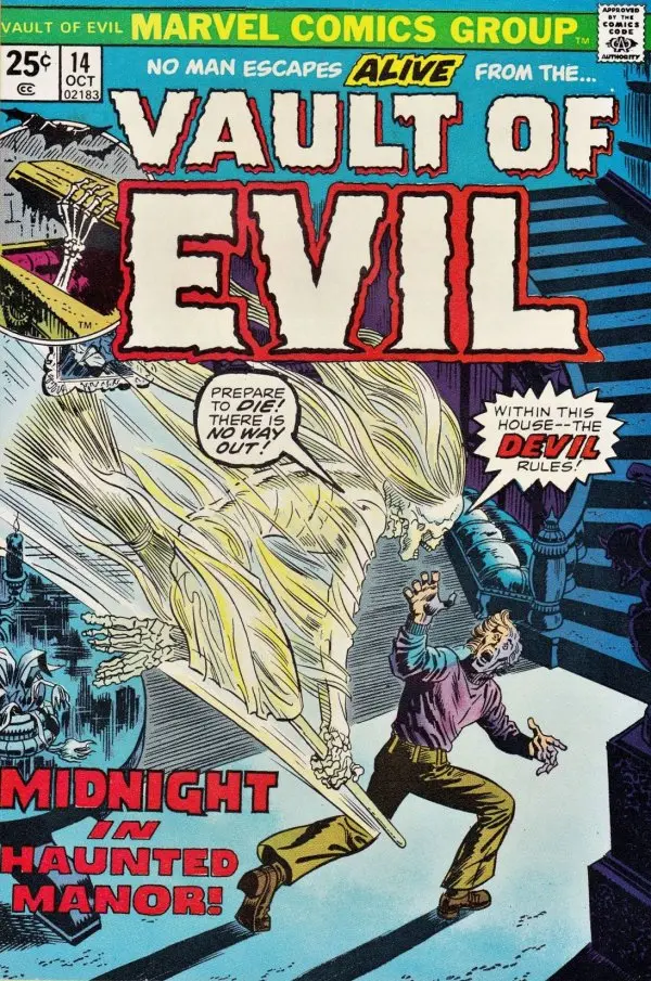 Vault Of Evil (Vol 1) #14 Vg 1