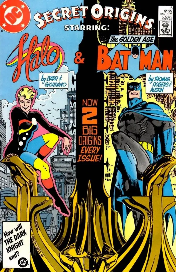 Secret Origins Starring Halo And Golden Age Batman (Vol 3) #6 Vf 1