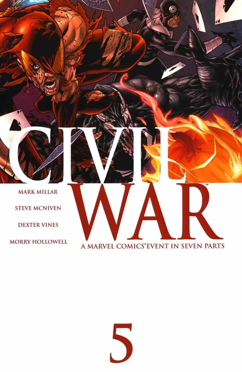 Civil War (Vol 1) #5 Vf 1