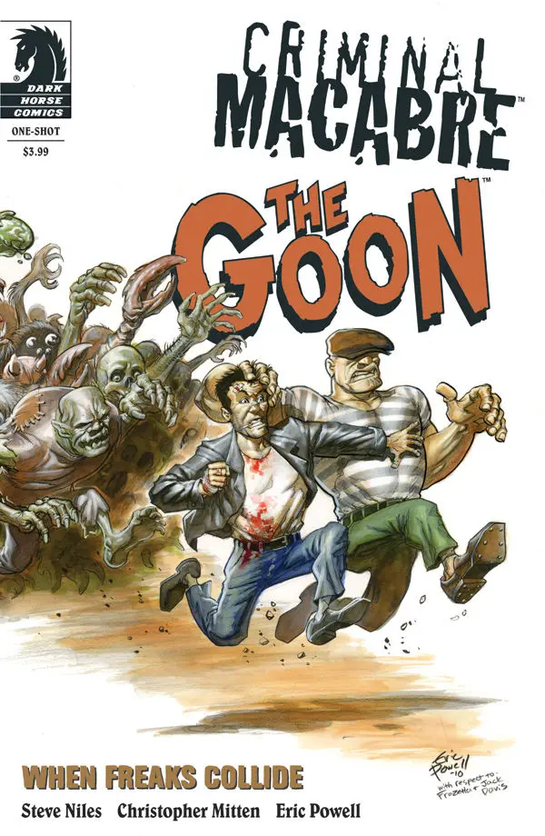 Criminal Macabre/The Goon: When Freaks Collide One Shot Powell Cover Vf 1