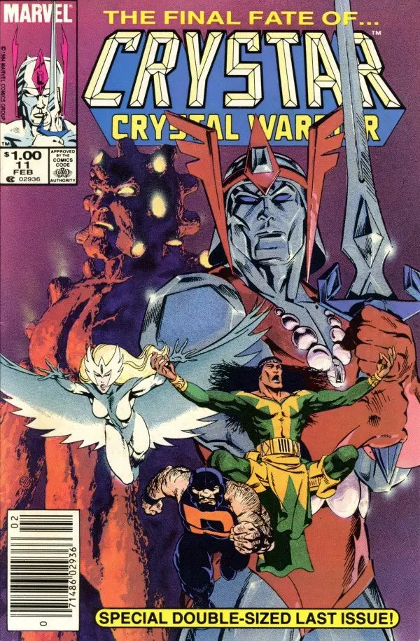 Saga Of Crystar, Crystal Warrior (Vol 1) #11 Vf 1