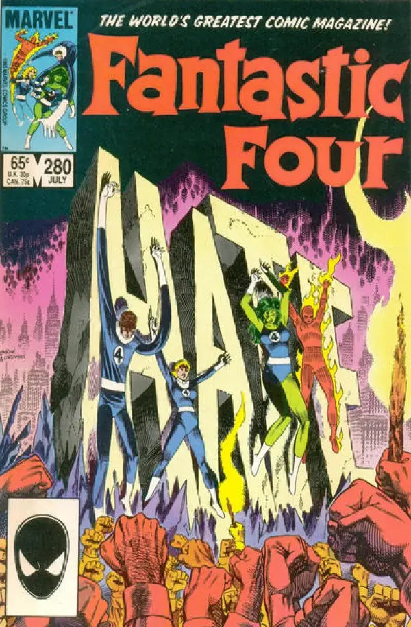 Fantastic Four (Vol 1) #280 Vf 1