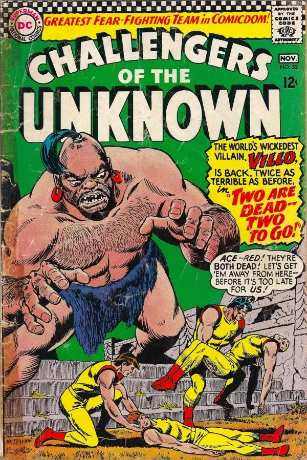 Challengers Of The Unknown (Vol 1) #52 Gd 1