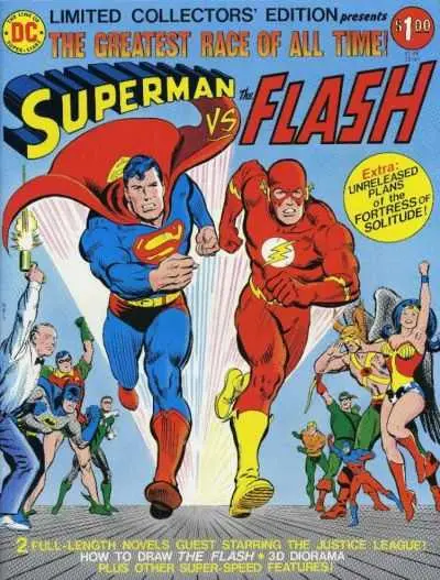 Limited Collectors' Edition Superman Vs The Flash #48 Vg 1