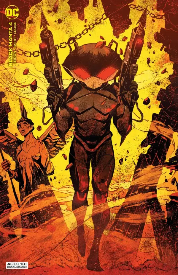 Black Manta (Vol 1) #4 (Of 6) Cover B Sanford Greene Card Stock Varian Nm 1