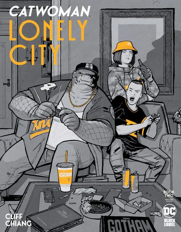 Catwoman: Lonely City #2 Cover B Cliff Chiang Variant Nm 1