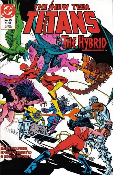 New Teen Titans (Vol 2) #25 Vf 1