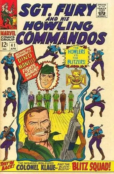 Sgt. Fury And His Howling Commandos (Vol 1) #41 Vg 1
