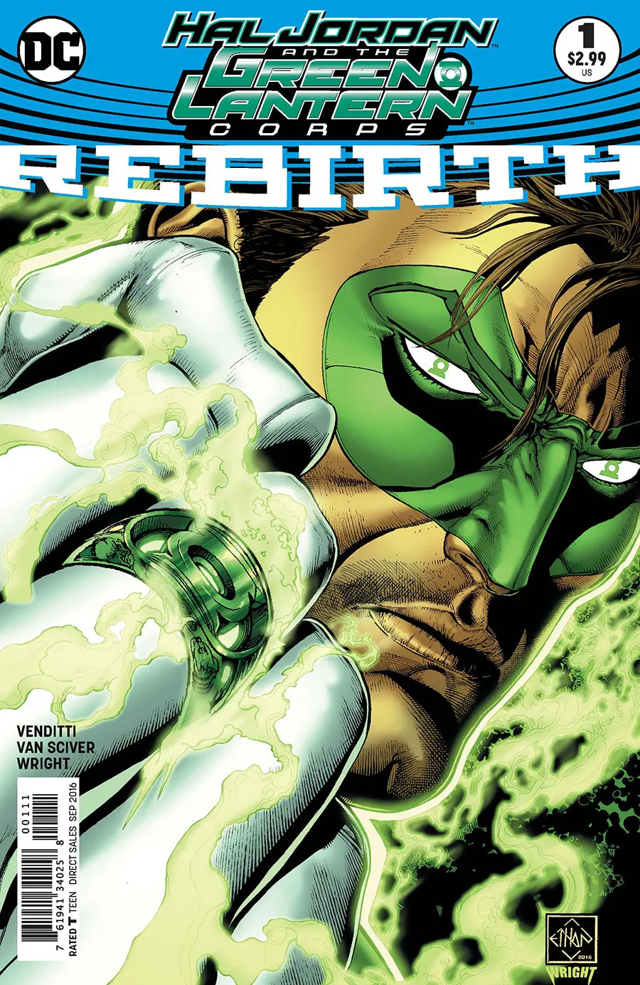 Hal Jordan And The Green Lantern Corps: Rebirth (Vol 1) #1 Nm 1