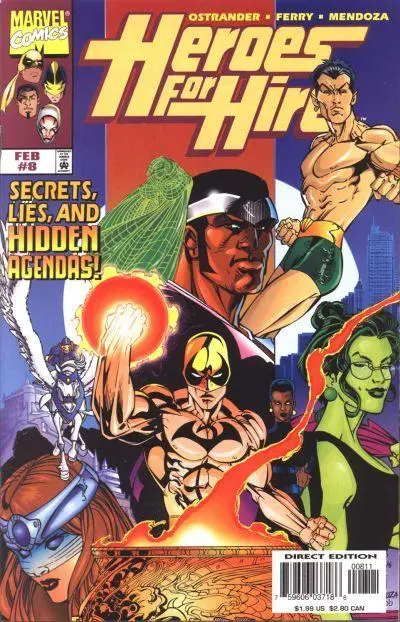 Heroes For Hire (Vol 1) #8 Vf 1