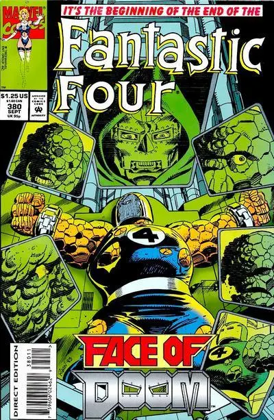 Fantastic Four (Vol 1) #380 Vf 1