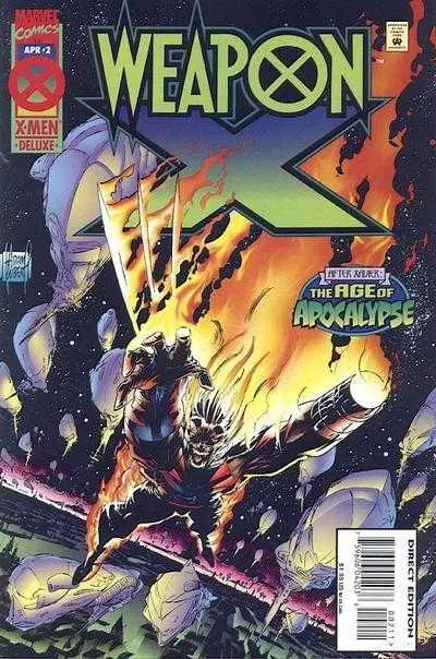 Weapon X (Vol 1) #1-4 Complete Set Vf 2