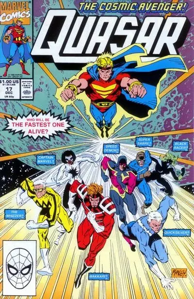 Quasar (Vol 1) #17 Vf 1