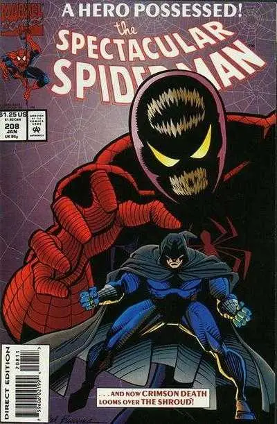 Peter Parker, The Spectacular Spider-Man (Vol 1) #208 Vf 1