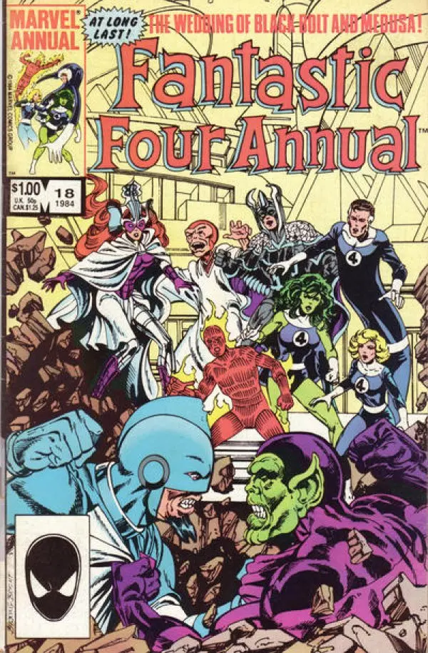 Fantastic Four Annual (Vol 1) #18 Vf 1