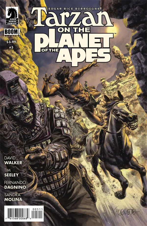 Tarzan On The Planet Of The Apes (Vol 1) #5 Nm 1