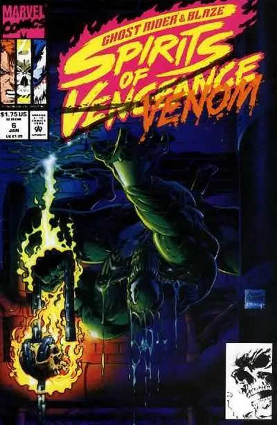 Ghost Rider/Blaze: Spirits Of Vengeance (Vol 1) #6 Vf 1