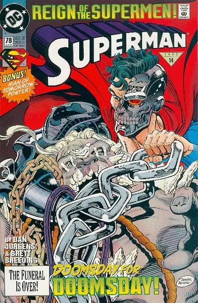 Superman (Vol 2) #78 Cover B Nm 1